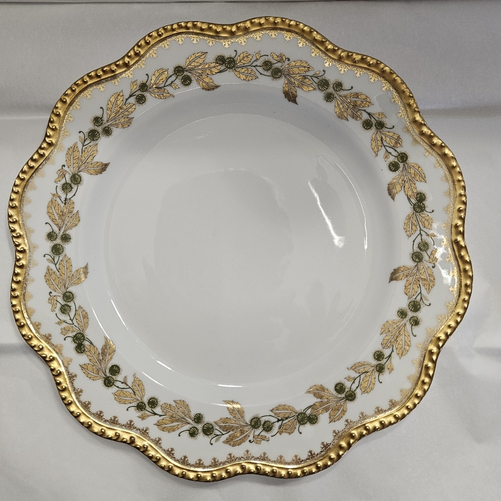 Stunning, Edwardian Haviland Limoges Dinner Plate!